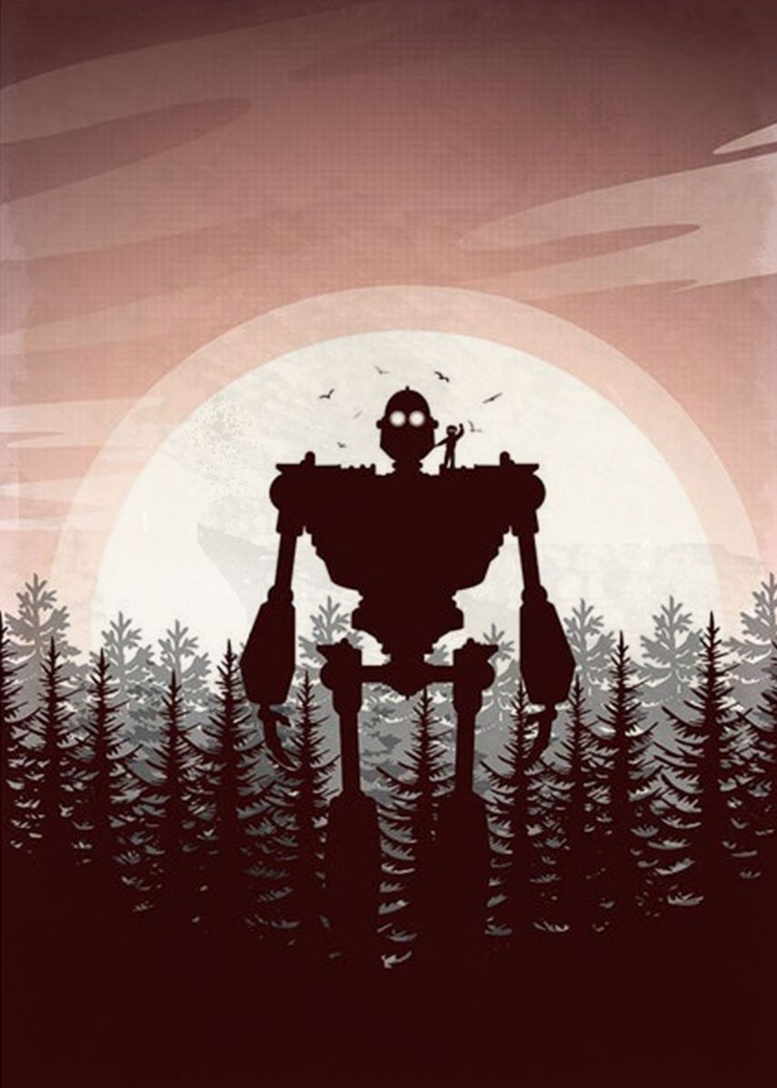 'Iron Giant' Poster by David Majercik | Displate