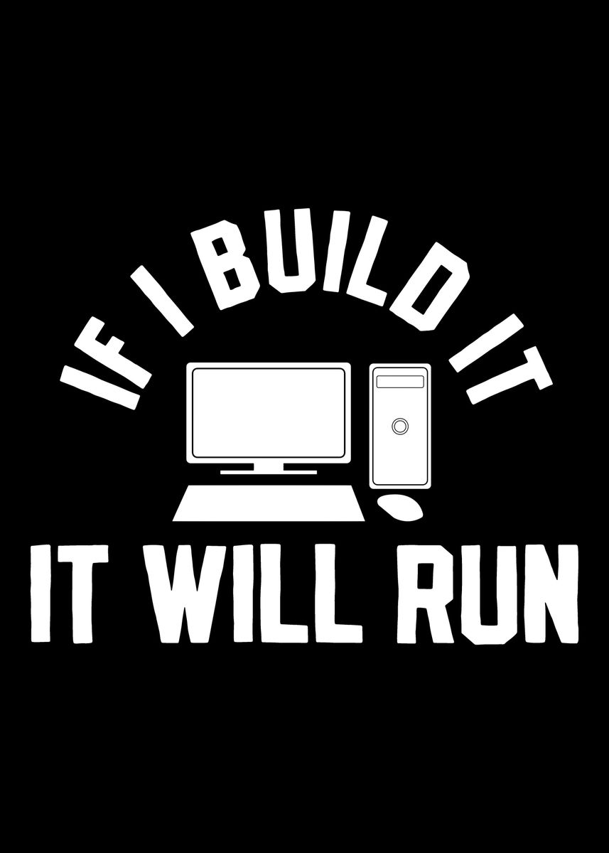 'Computer Programmer Softwa' Poster, picture, metal print, paint by ...