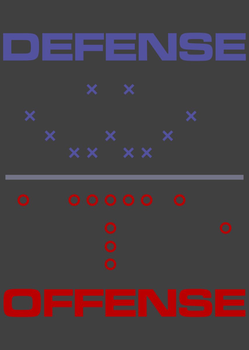 'Offense and Defense' Poster, picture, metal print, paint by BeMi ...