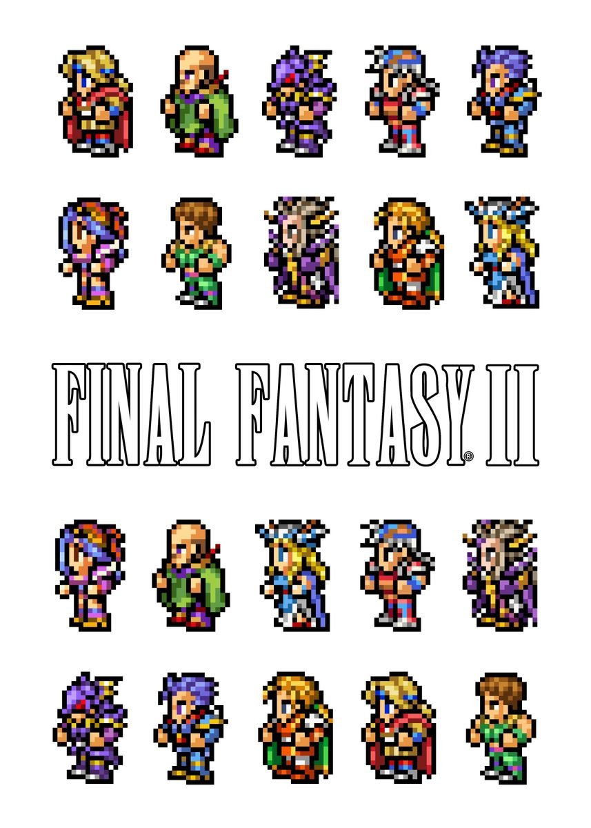 final fantasy ii characters