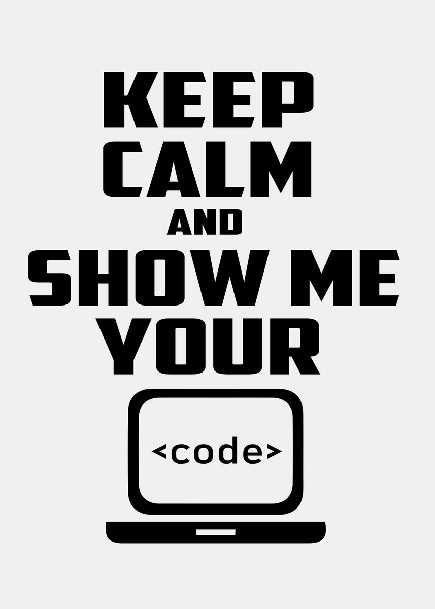 'Programmer ' Poster, picture, metal print, paint by Metal Posters ...