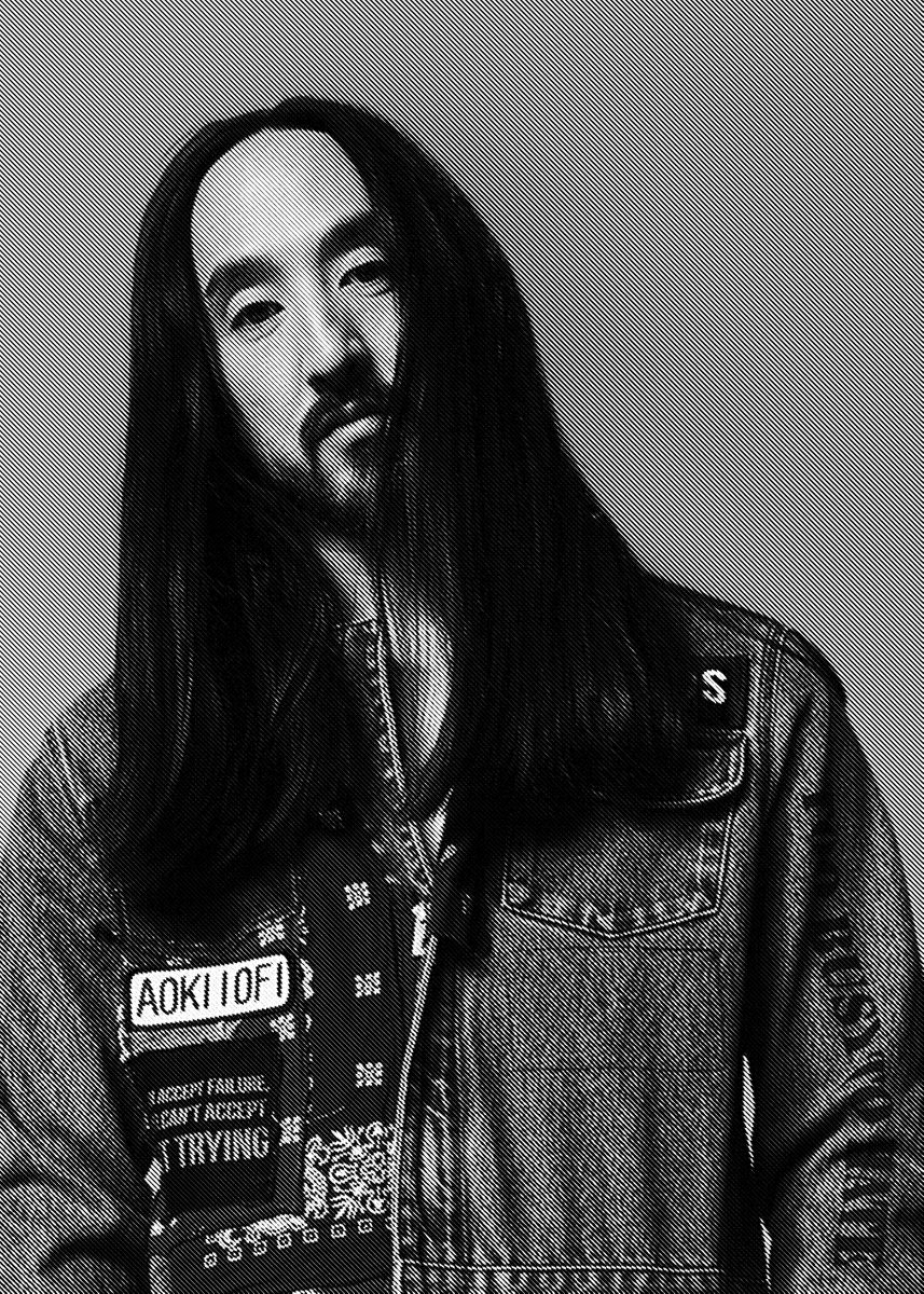 'steve aoki' Poster by Trending Displate Posters | Displate