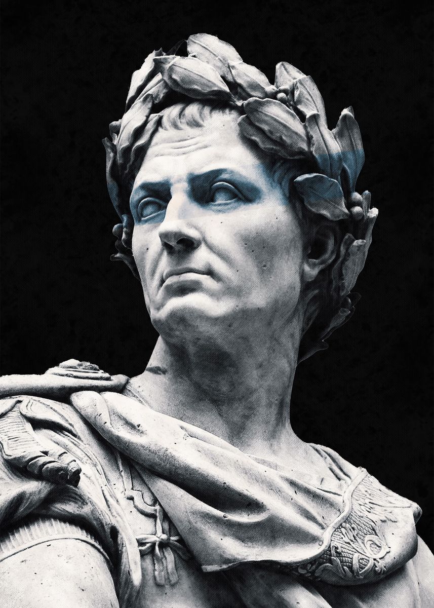 'Caesar' Poster, picture, metal print, paint by Underdott | Displate