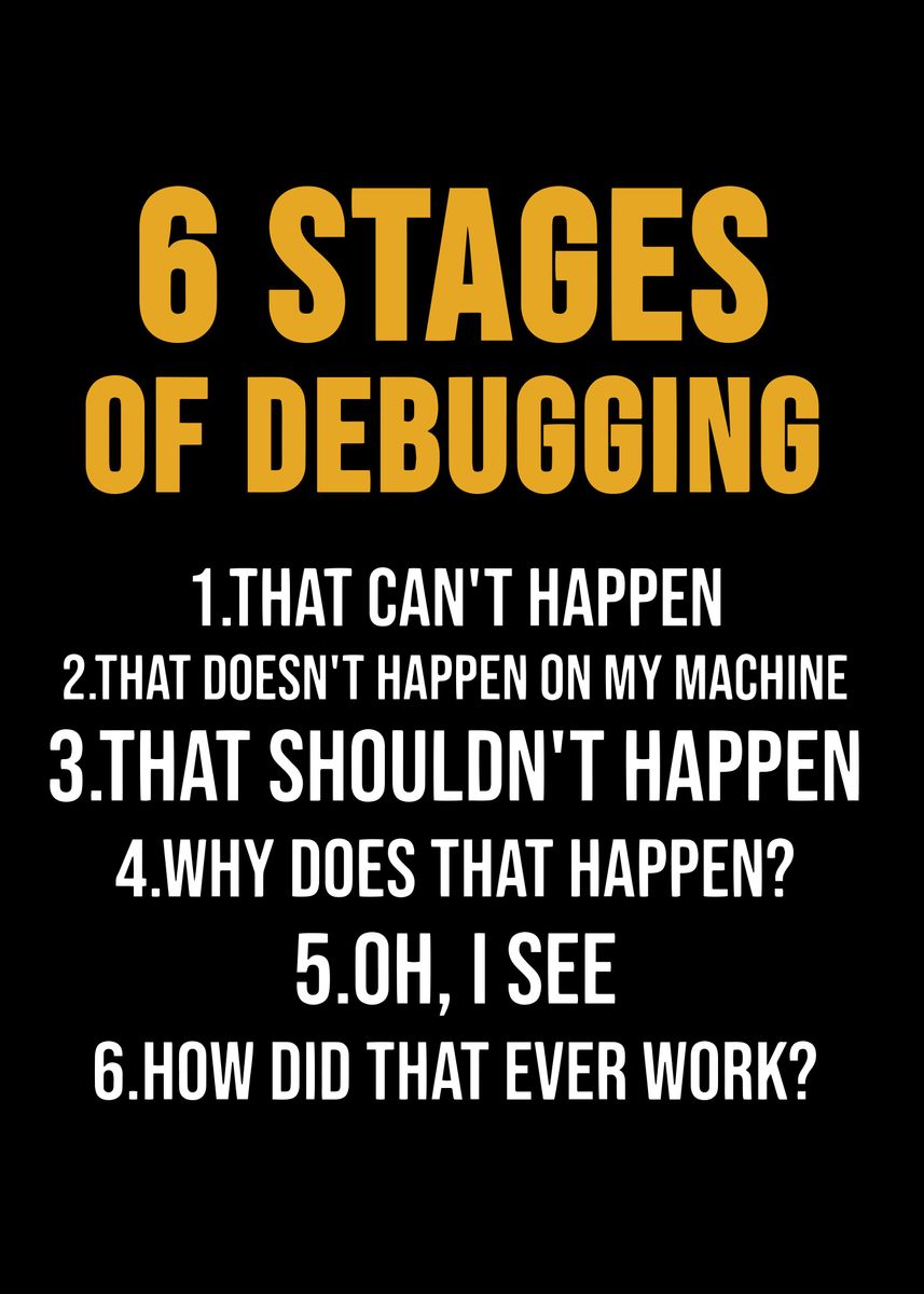 'Programmer' Poster, picture, metal print, paint by Metal Posters ...