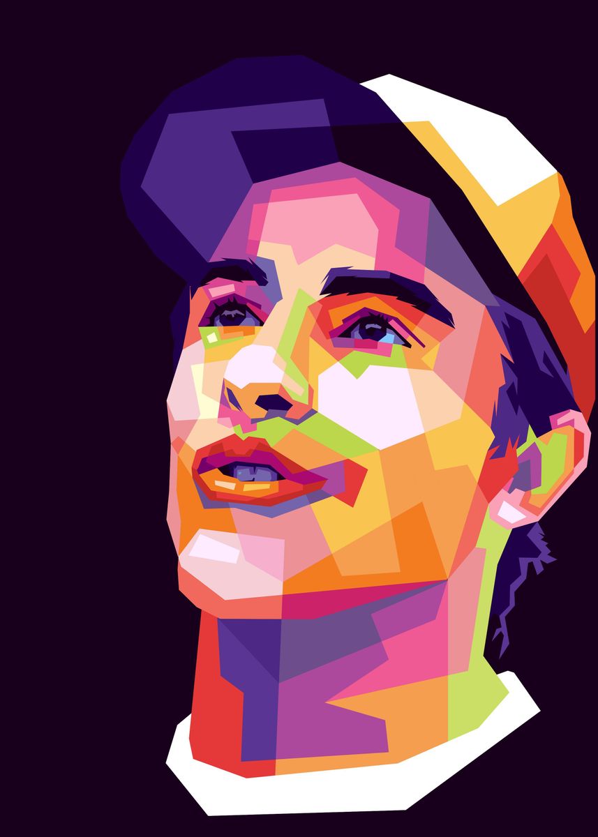 'marc marquez portrait ' Poster by kristian wijanarko | Displate