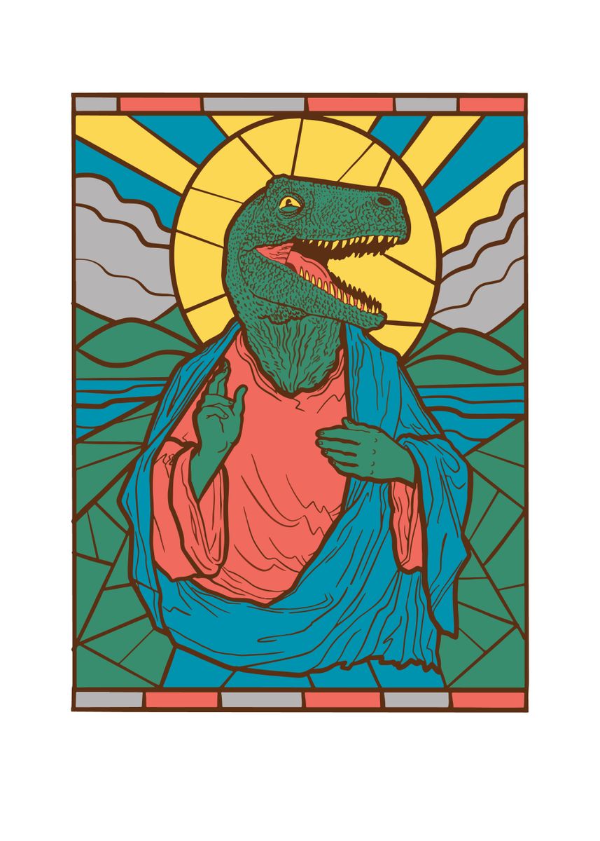 raptor jesus wallpaper