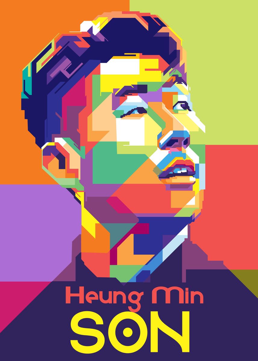 Son Heung-min | Signature Series | Poster