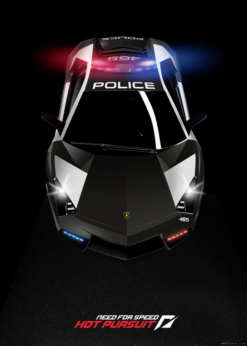 Lamborghini Reventon SCPD' Poster by Kenan Geraud | Displate