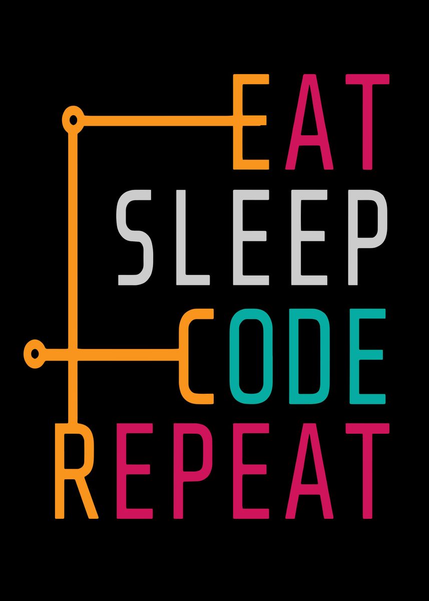 'Programmer ' Poster, picture, metal print, paint by Metal Posters ...