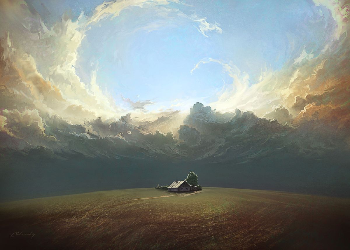 'At Worlds End' Poster by RHADS  | Displate