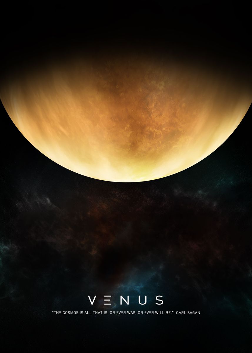 'Venus' Poster, picture, metal print, paint by MyDigitalMind | Displate