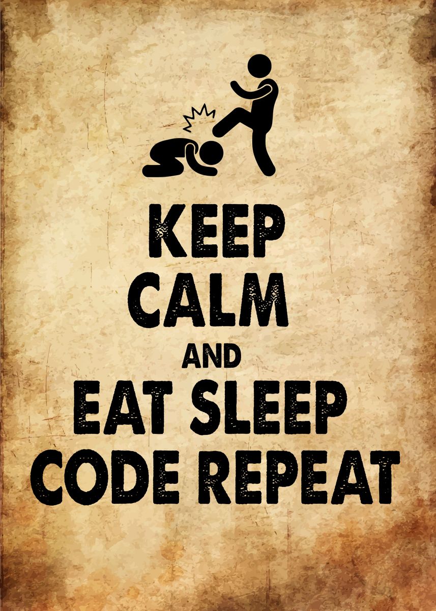 'Programmer' Poster, picture, metal print, paint by Metal Posters ...