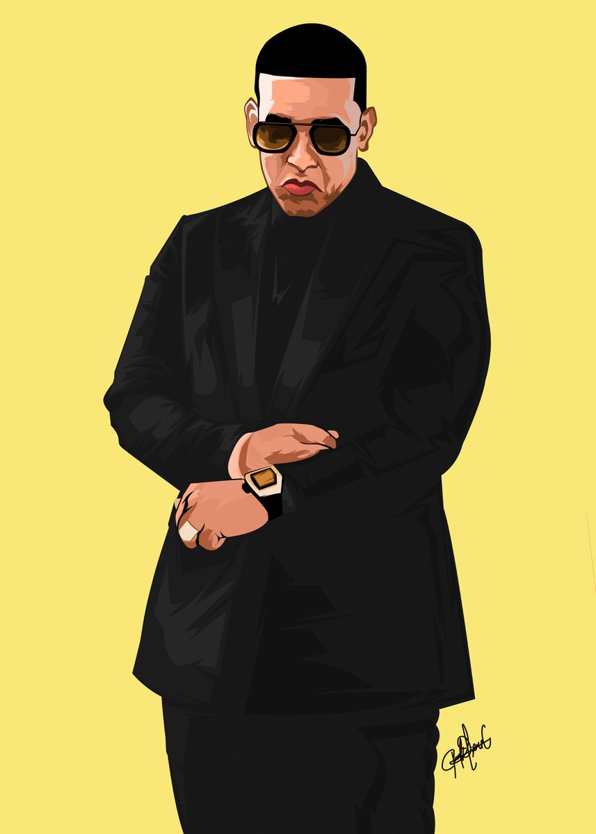 Daddy Yankee' Poster by PAUL DIPRE | Displate