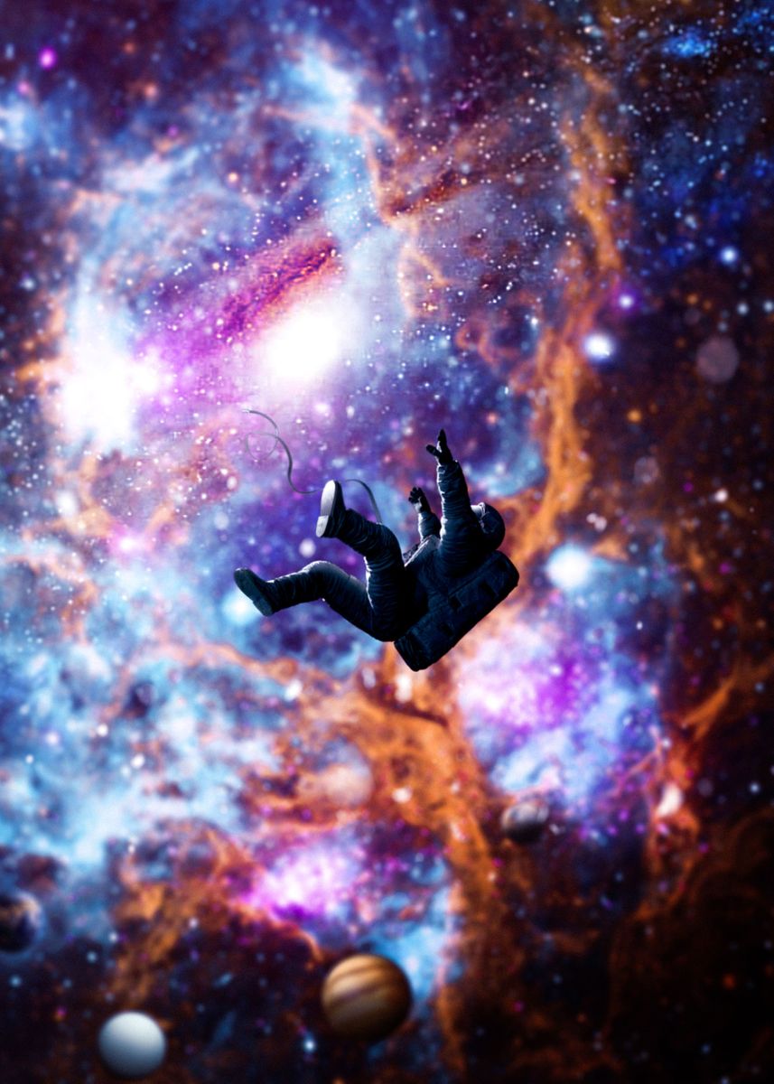 'Between Worlds' Poster by Iamtripsy | Displate