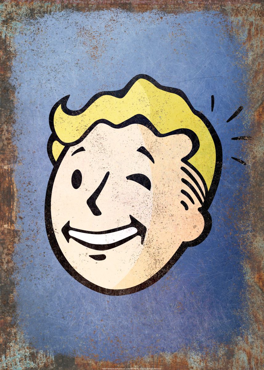 'Face' Poster by Fallout  | Displate