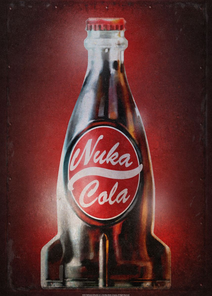 'Bottle Design' Poster by Fallout  | Displate