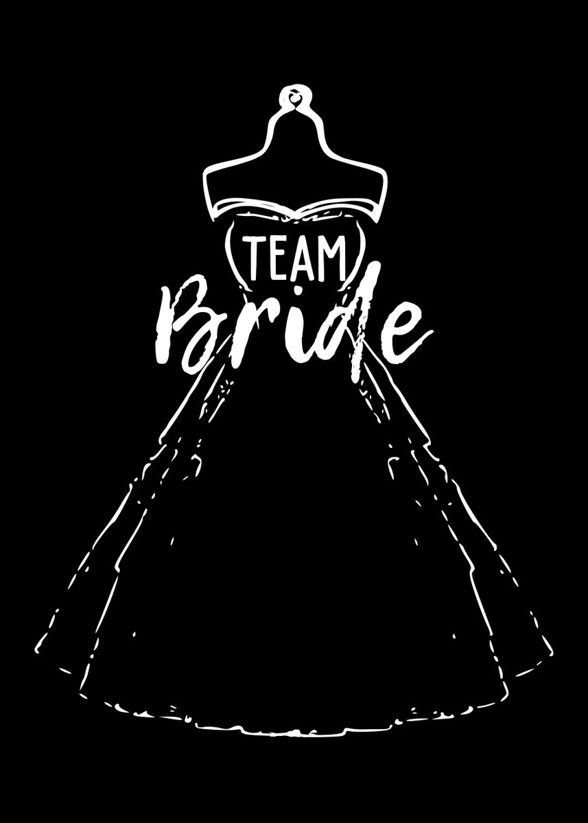 'Bride Bachelorette Party' Poster by SCHNUandME Displate