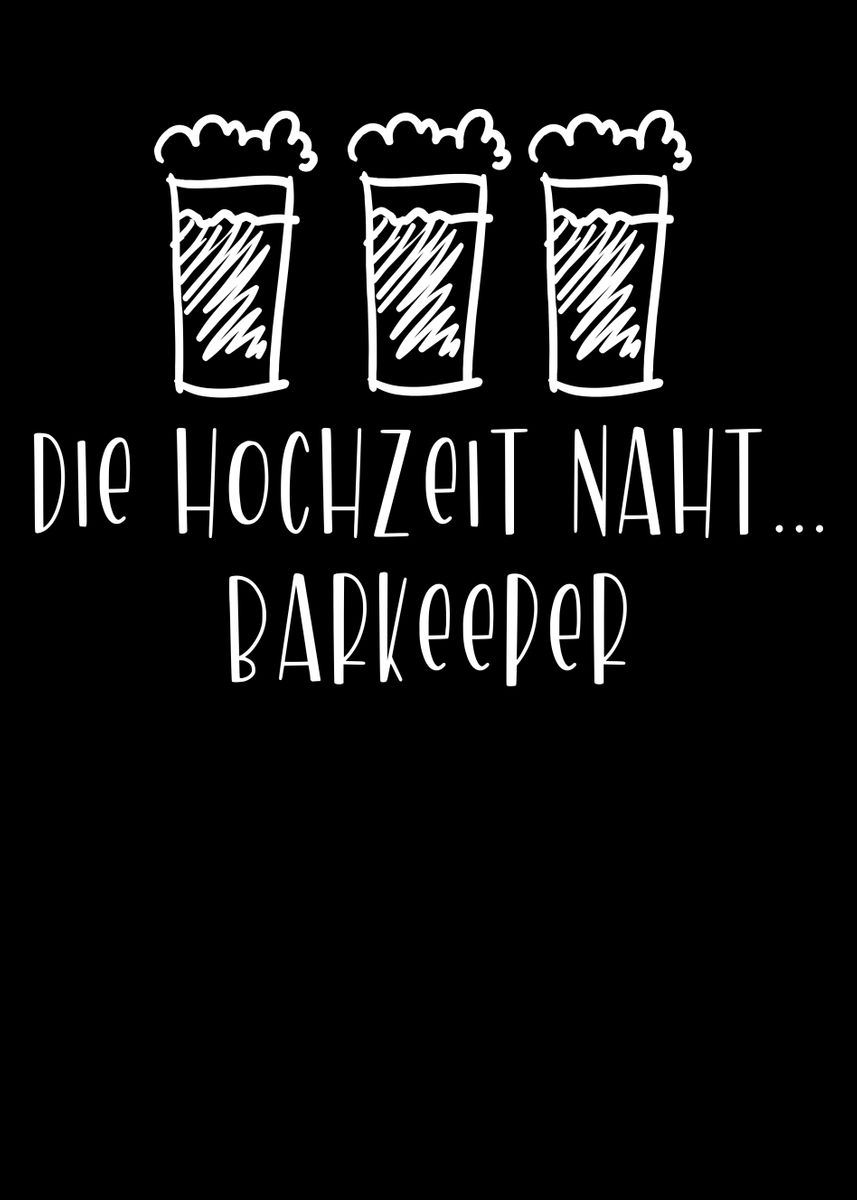 'Bride Bachelorette Party' Poster, picture, metal print, paint by