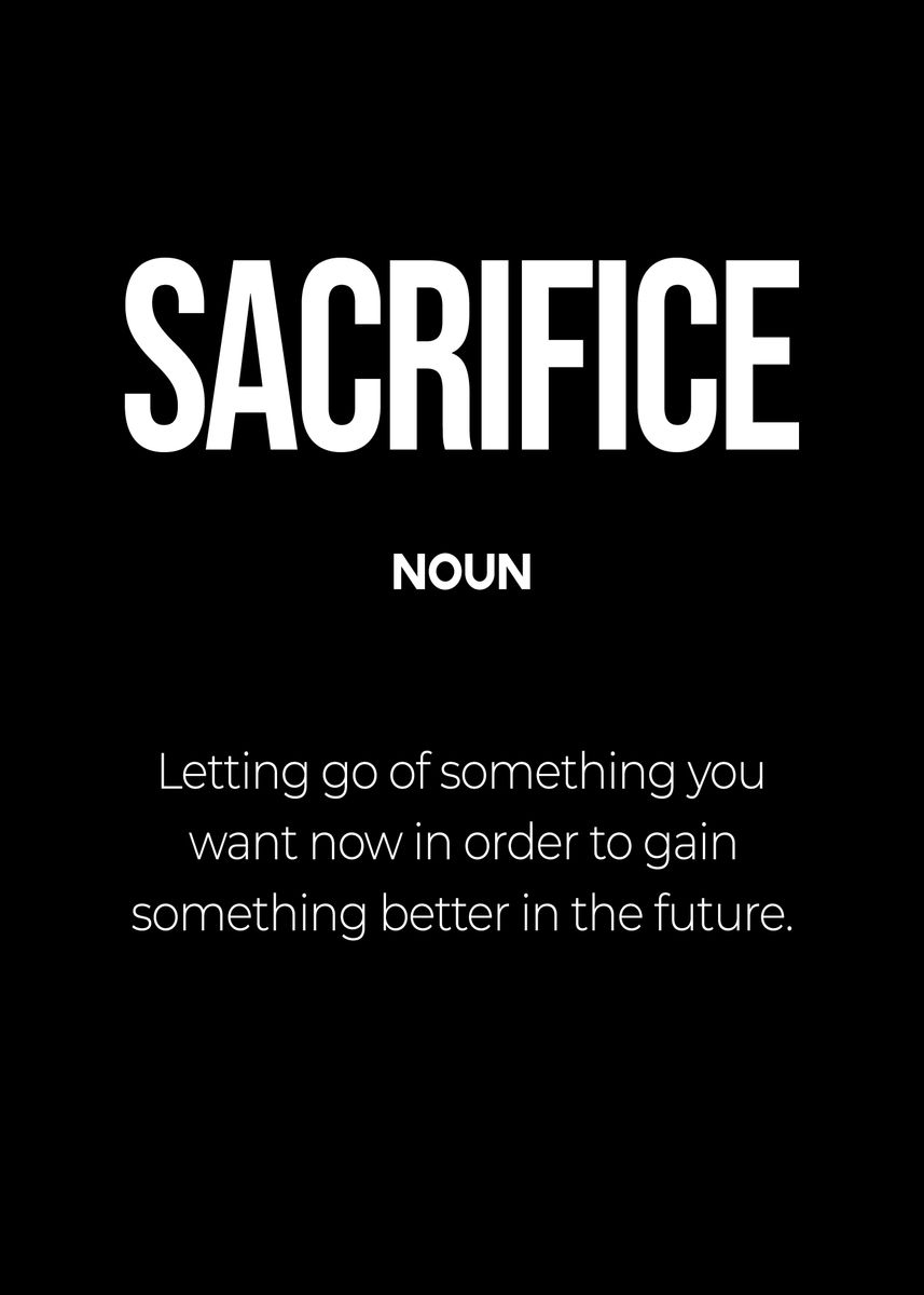 Sacrifice Definition