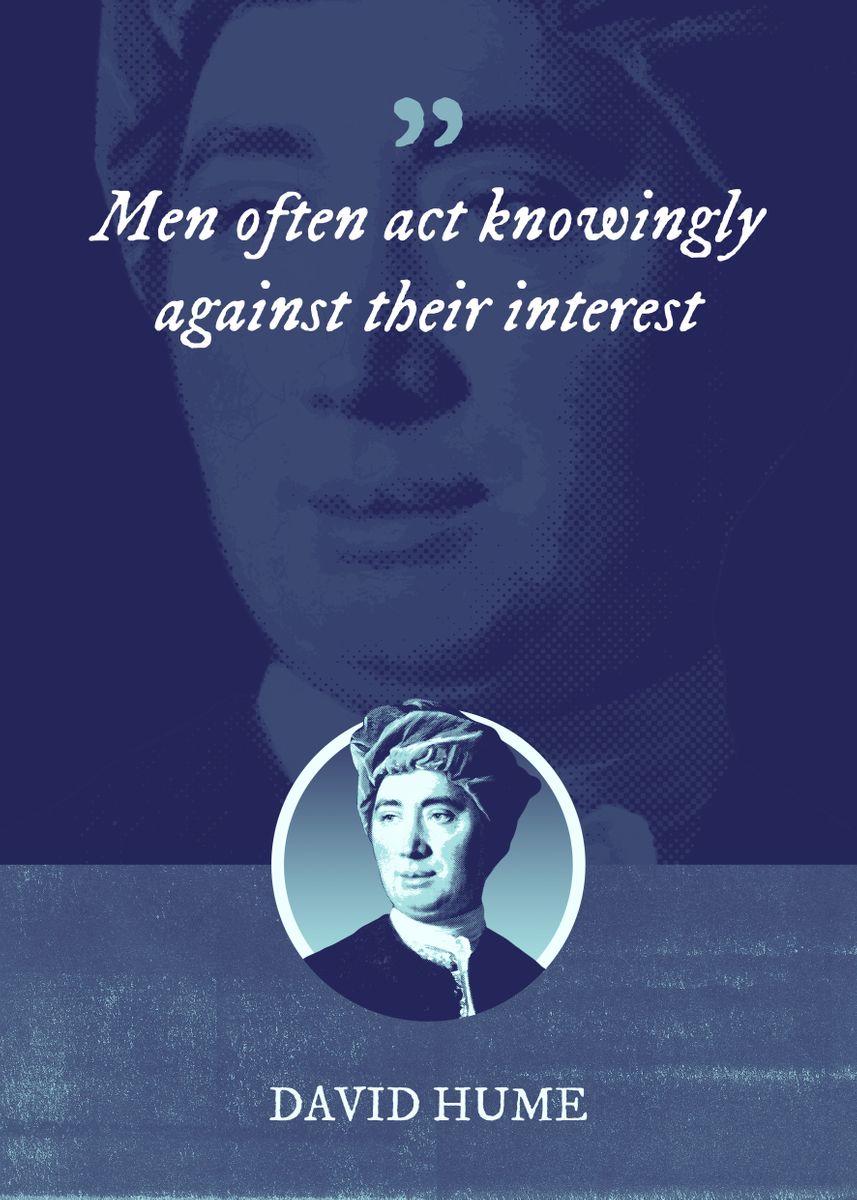 'Men often act knowingly' Poster, picture, metal print, paint by ...