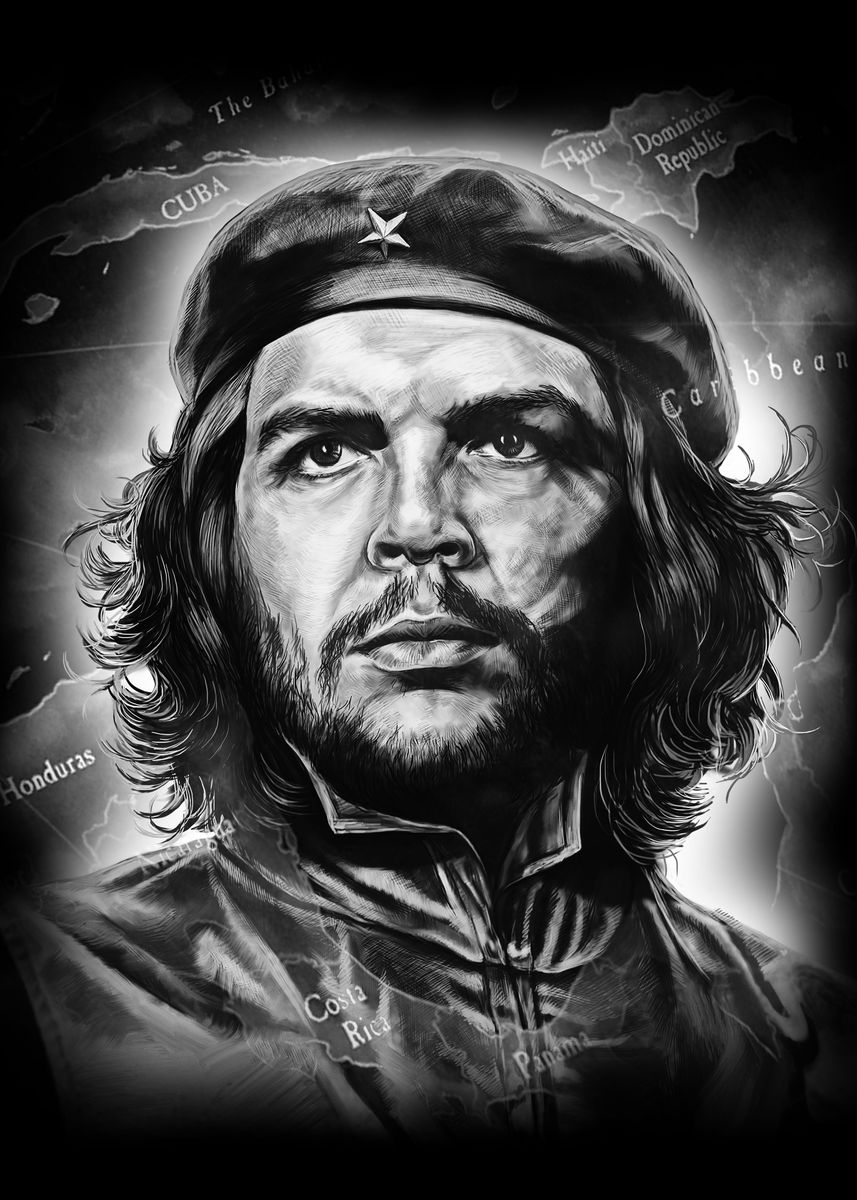 Che Guevara Surreal Cinematic Minimalistic by Asar Studios Poster by  Celestial Images - Fine Art America