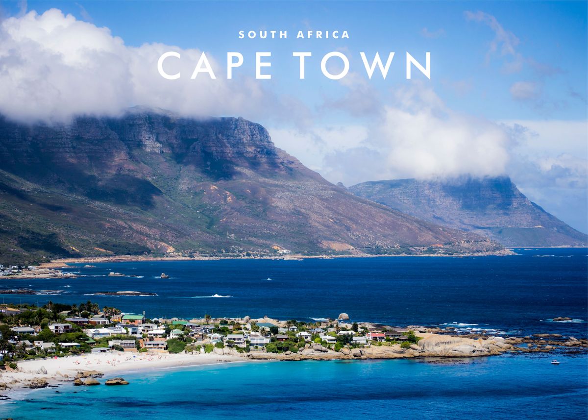 'Cape Town City View' Poster by Pitch Photography | Displate