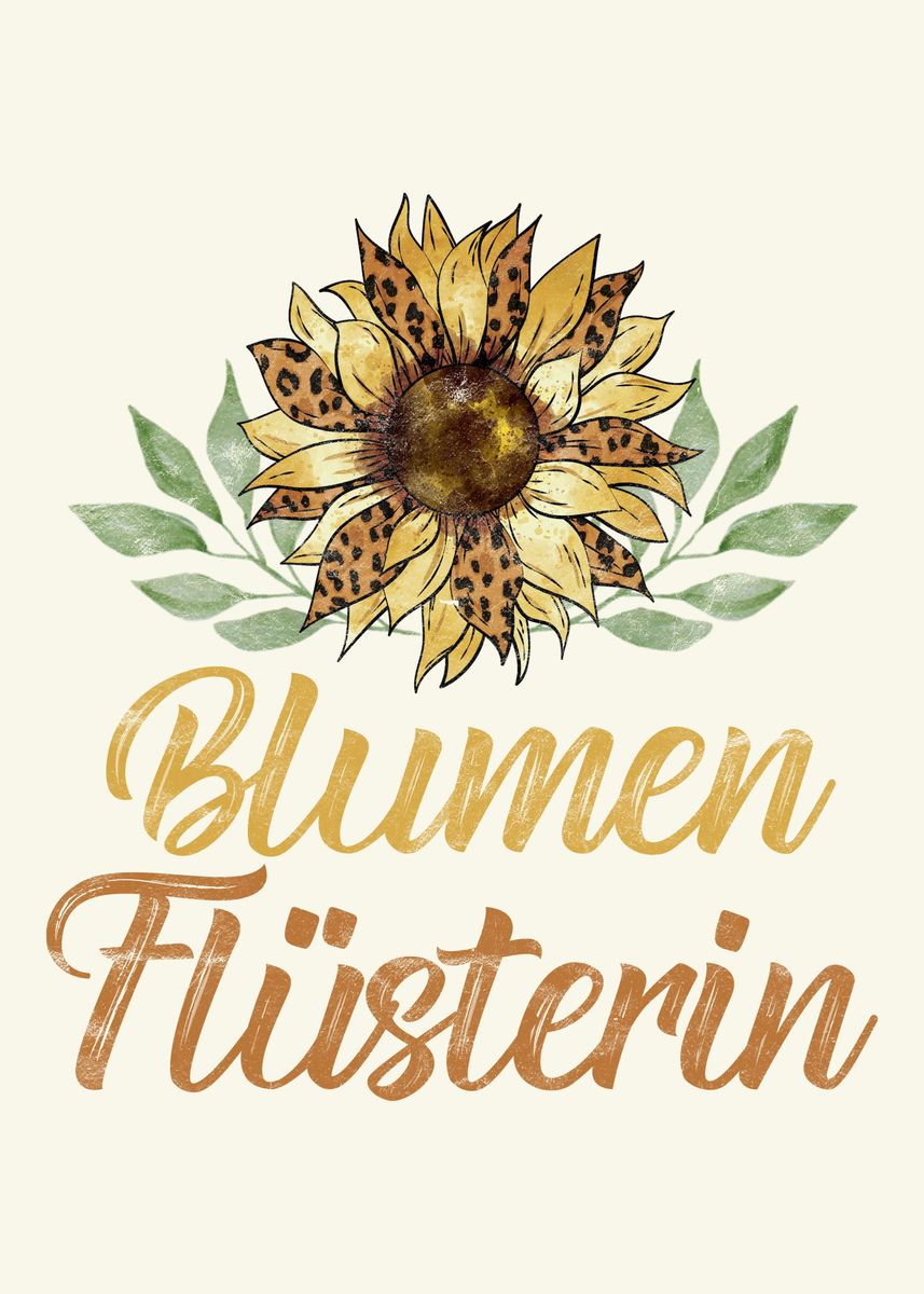 Garten Spruch' Poster by dvdesign Displate