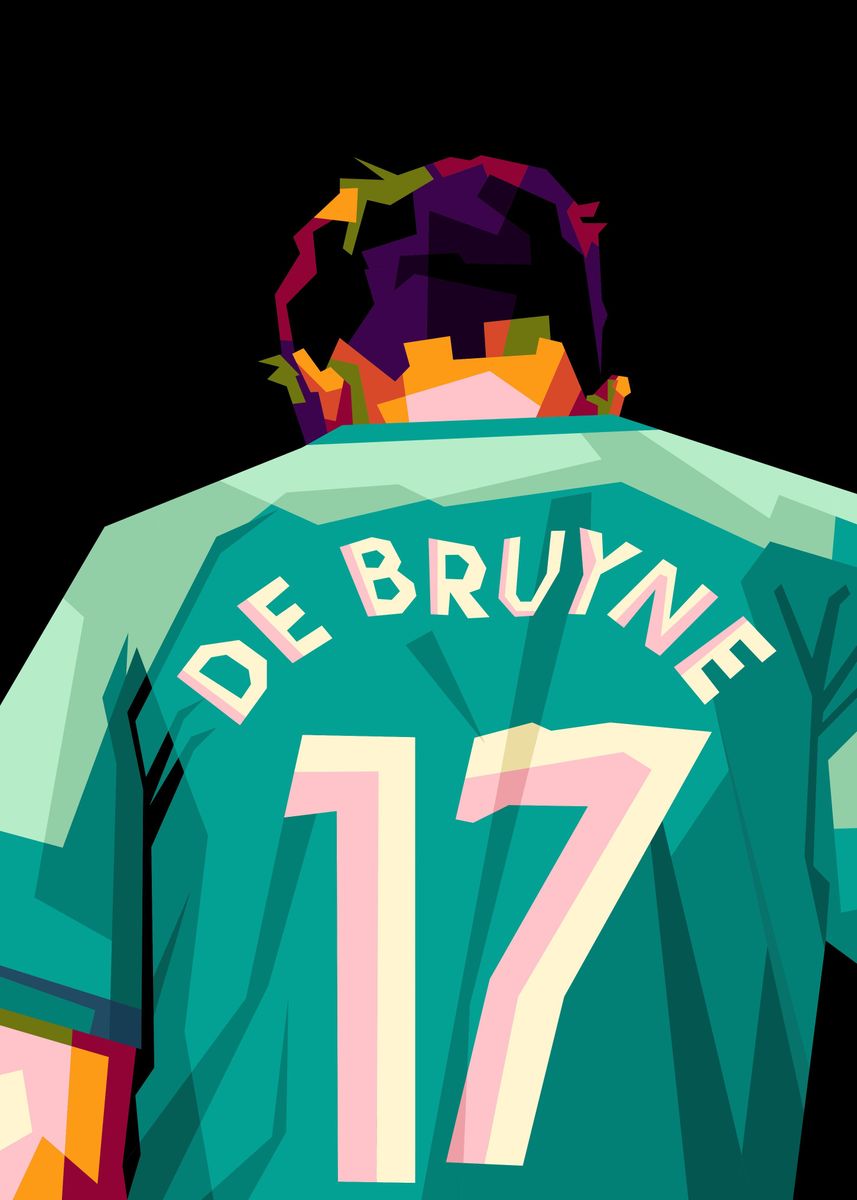 'Kevin De Bruyne' Poster by AMIRUDIN 06 | Displate