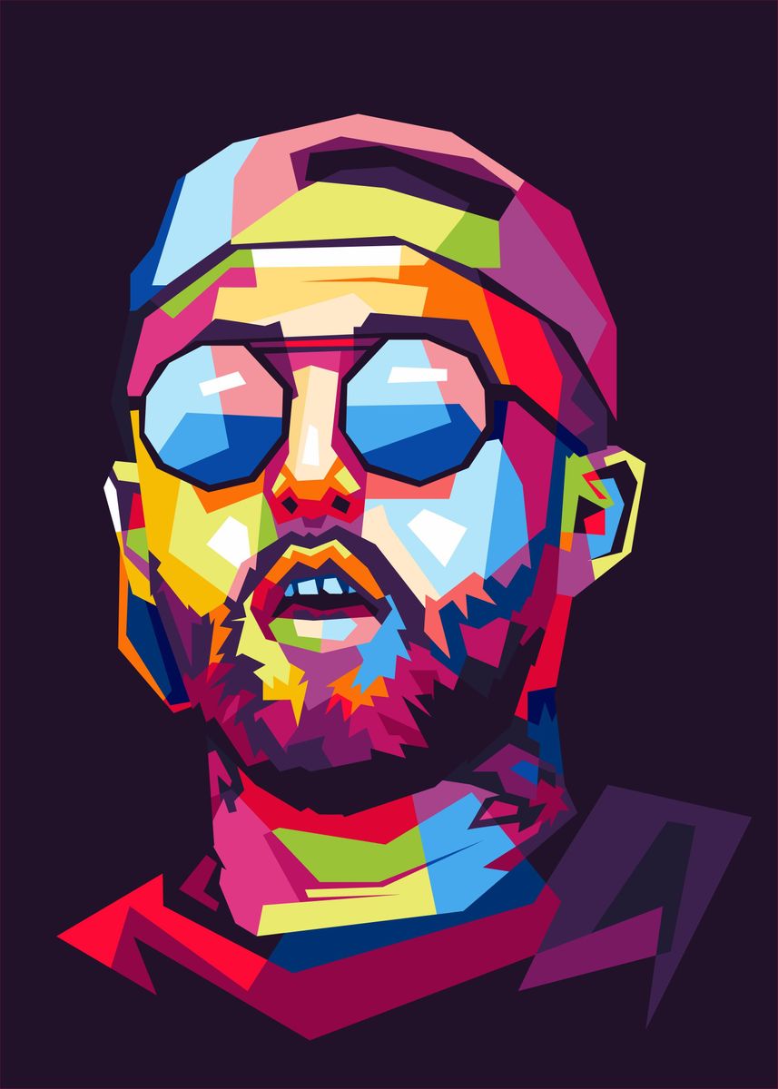 mac miller pop art