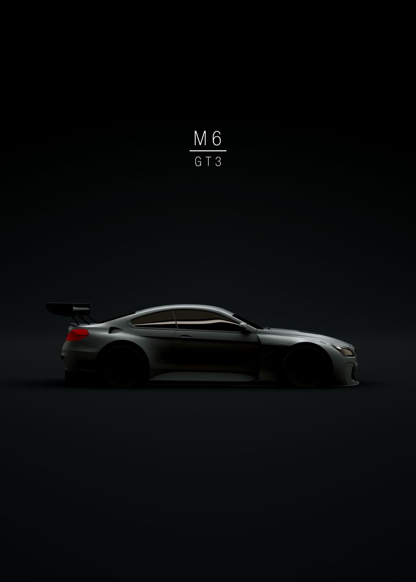 '6 Series GT3' Poster by 21 MXM  | Displate