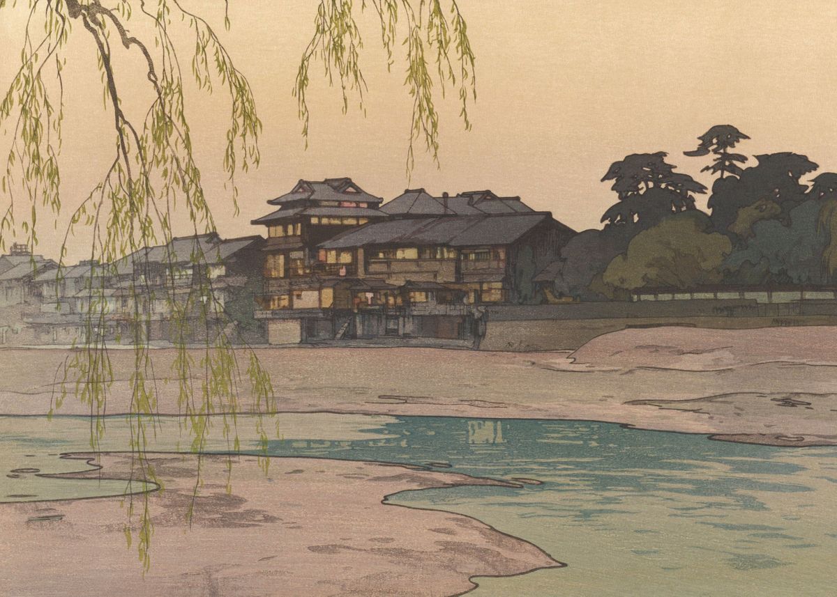 Картины hiroshi yoshida