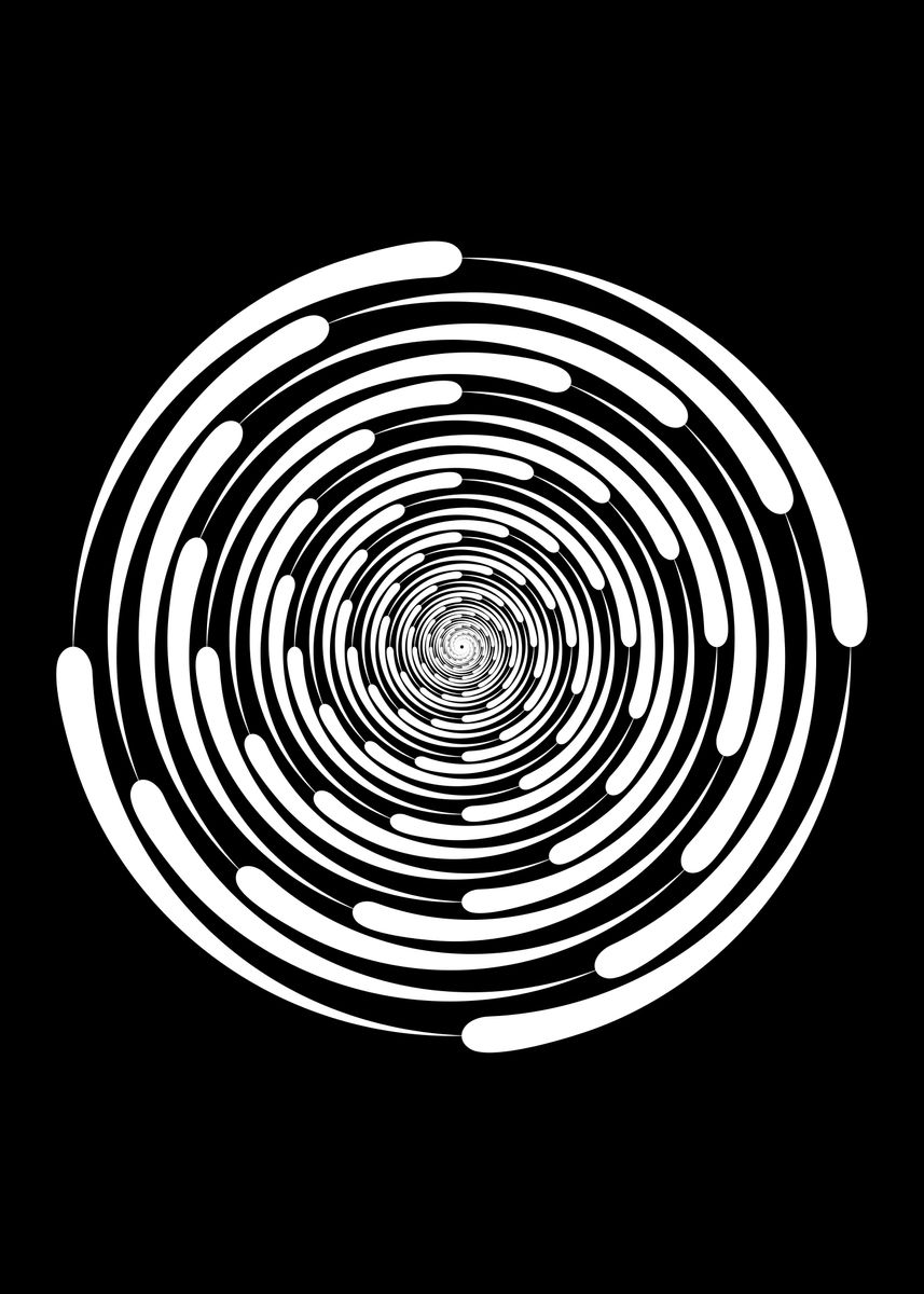 'Abstract point' Poster, picture, metal print, paint by shiner artist ...