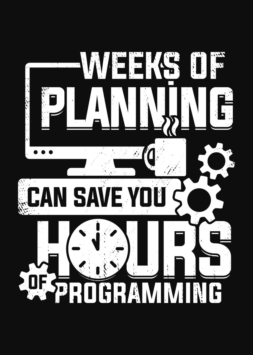 'Programming Coding Design ' Poster, picture, metal print, paint by ...