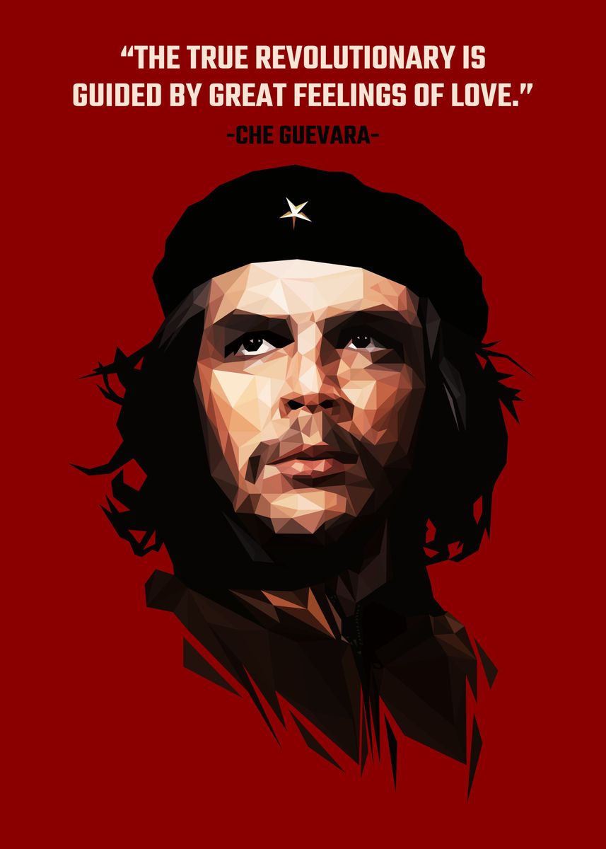 Che Guevara Quotes' Poster by Yanz Studio | Displate