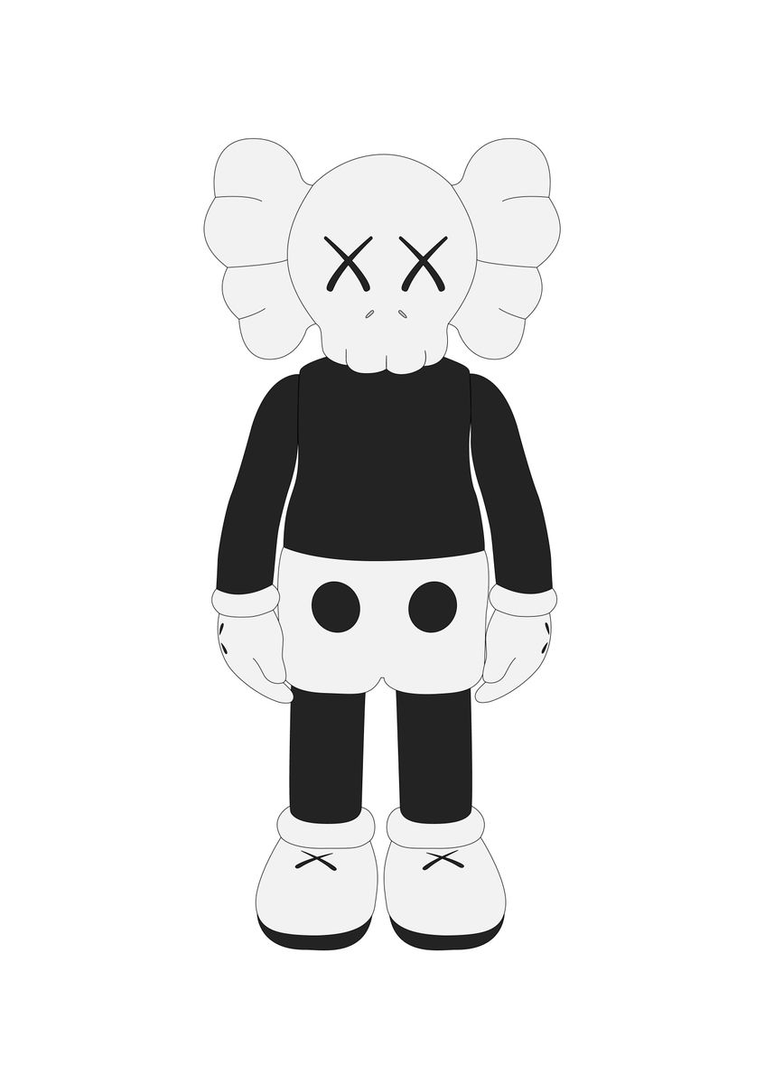 'Figurine Kaws' Poster by SBS | Displate