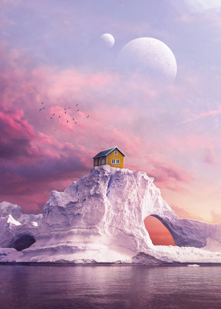 'Iceberg life' Poster by sb editing | Displate