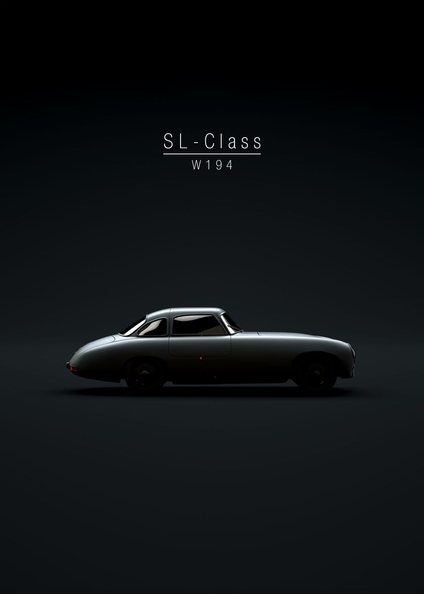 'SL Class W194' Poster by 21 MXM  | Displate