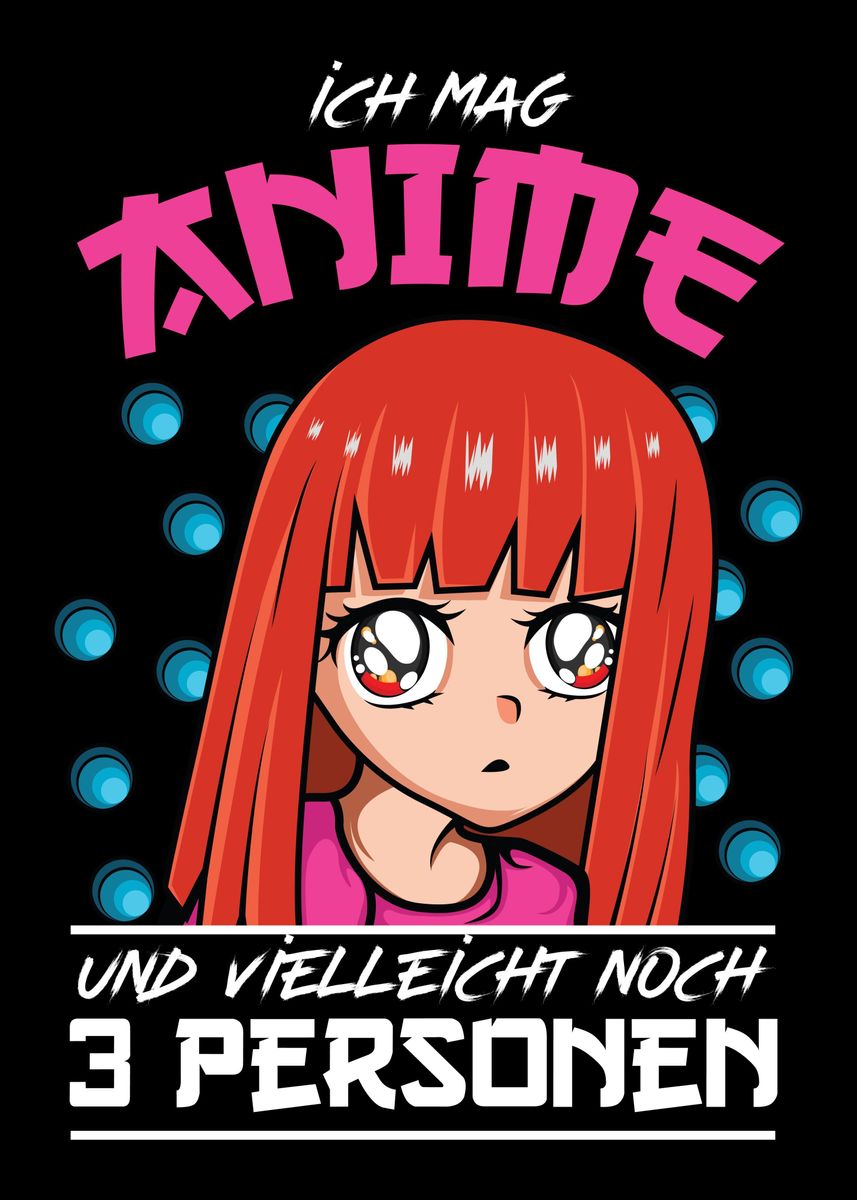 'Super Manga Spruch' Poster, picture, metal print, paint by dvdesign