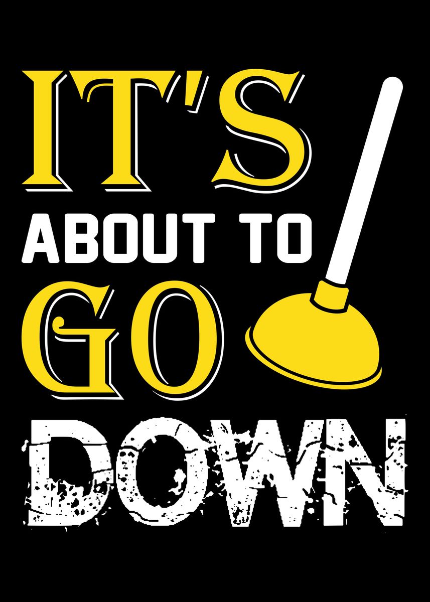 'Plumber Plumbing Quote' Poster by Sebastian Wünsche Displate