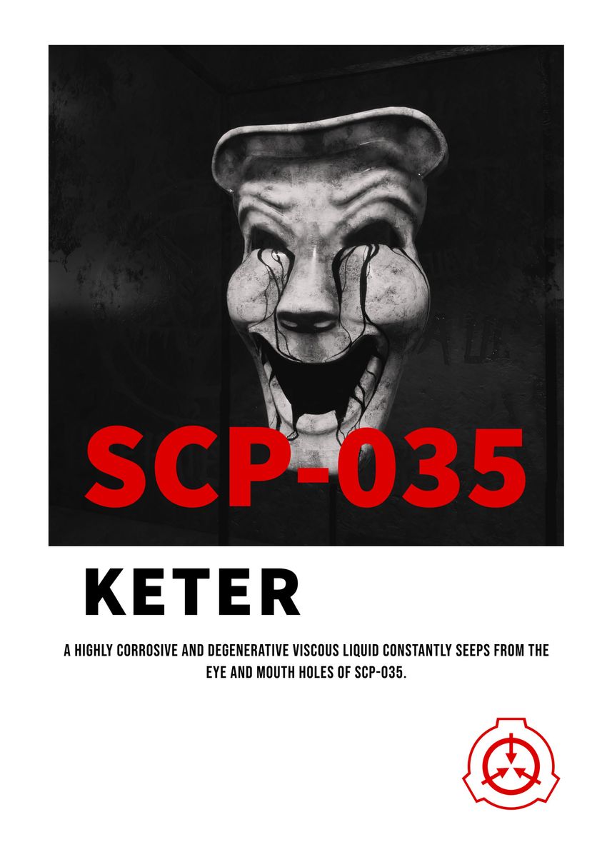 Scp 035 Stickers for Sale