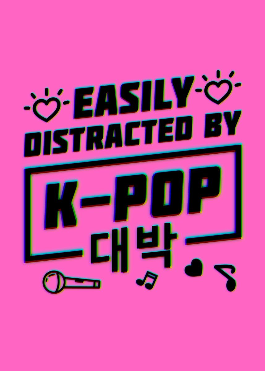 'Kpop Music Lover' Poster by HumbaHarry Geitner | Displate