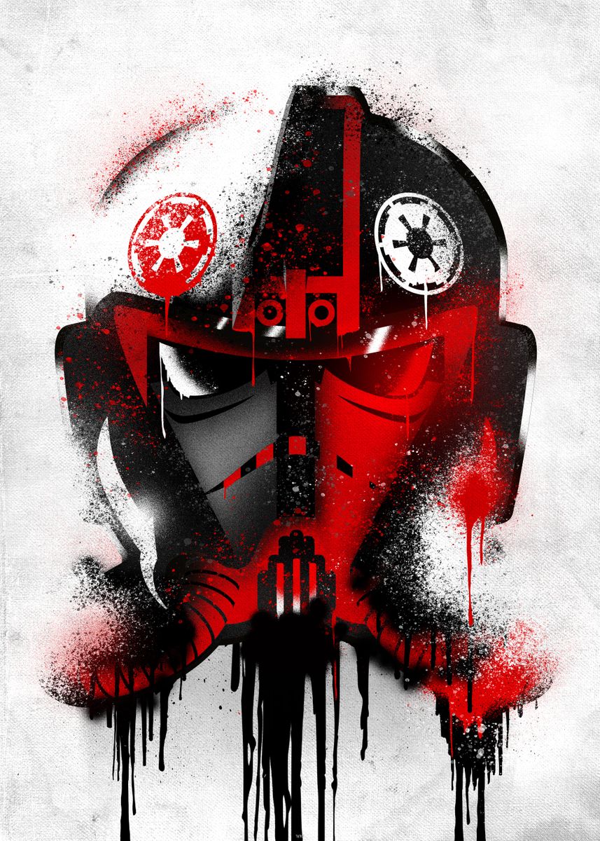 Tie pilot art