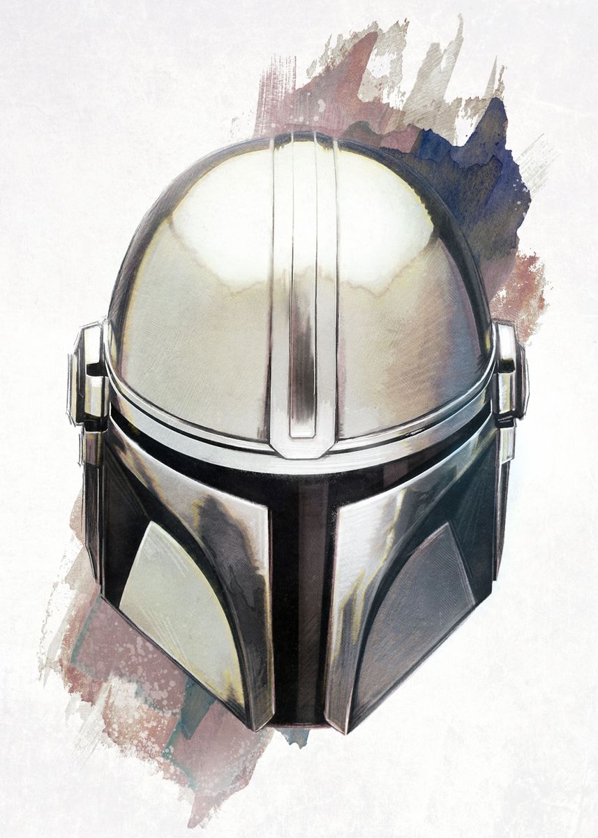 Fascinating metal poster featuring officially licensed Star Wars art. 