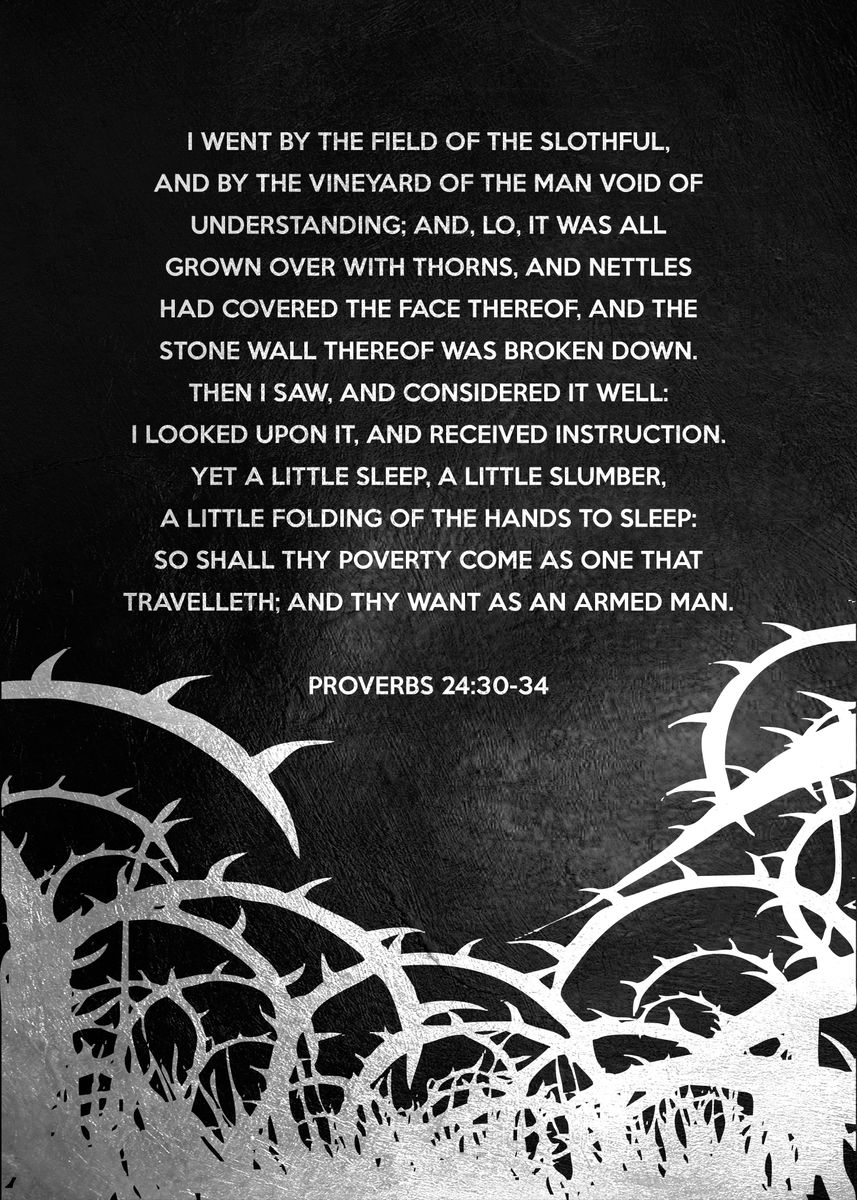 proverbs-24-30-34-poster-picture-metal-print-paint-by-abconcepts