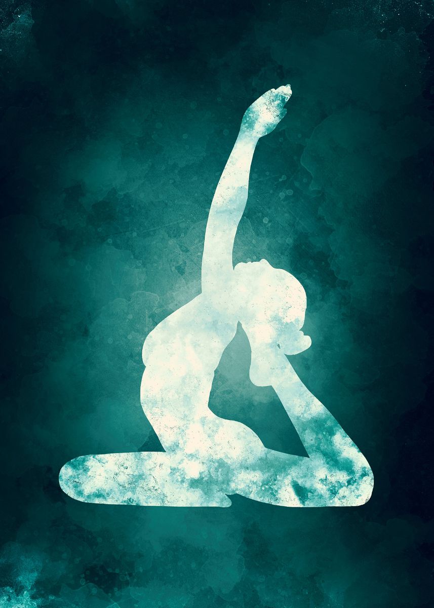 'yoga zen sport' Poster by SplashDesign Displate