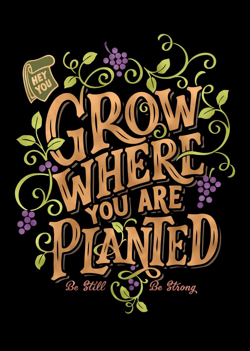 'Deep Roots' Poster, picture, metal print, paint by TerpeneTom | Displate