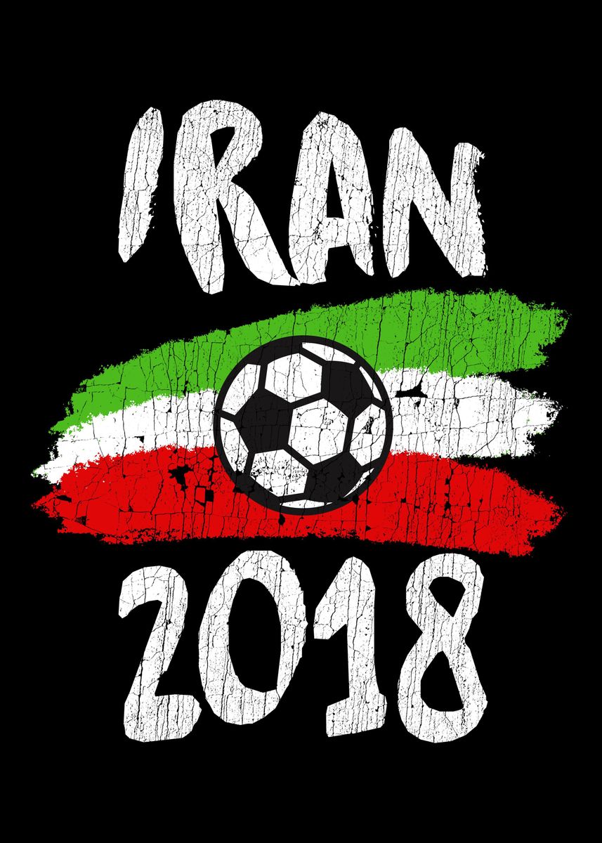 'Iranian Soccer Persian' Poster by SWAYSHIRT | Displate