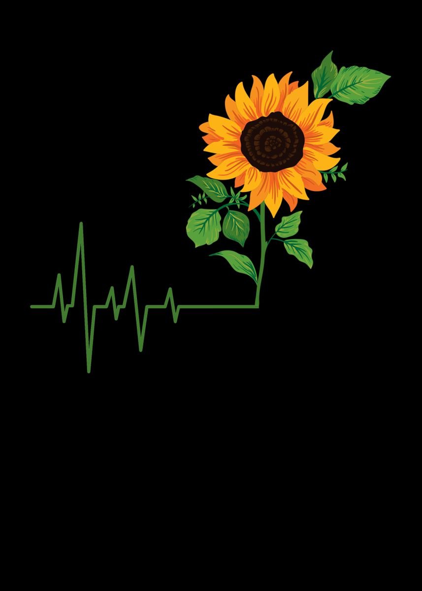 'Sunflower Flower ' Poster by Shiva121  | Displate