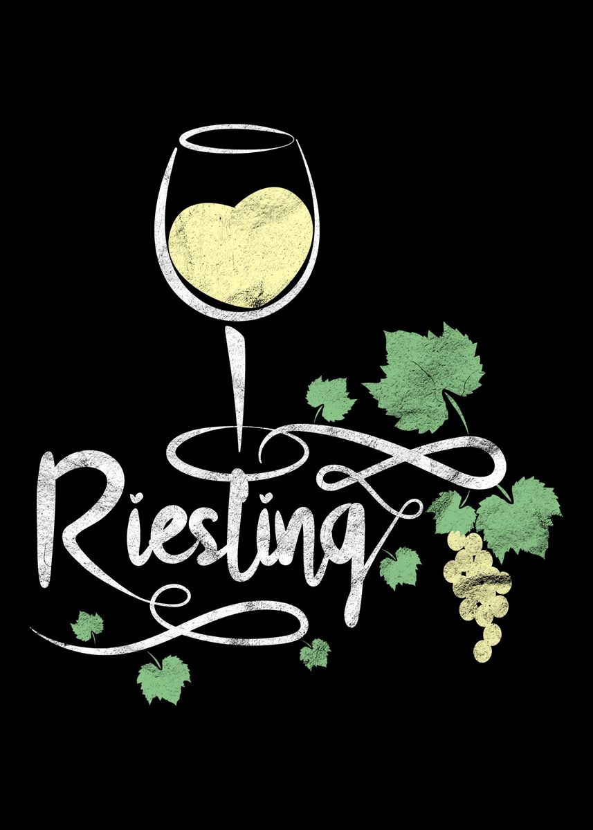 'Riesling' Poster by dvdesign Displate