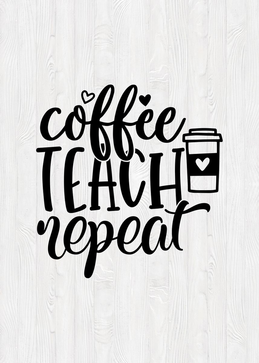 'Teacher' Poster by BigBaby Displate